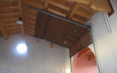 PORTE SEZIONALI A SOFFITTO